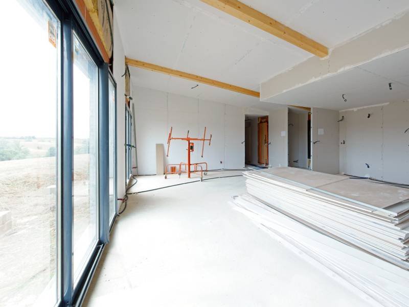 Pose de placo à Cesson