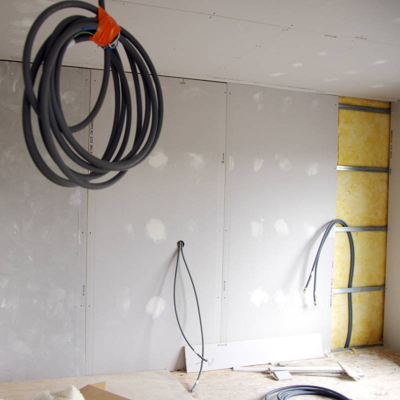 Installation de plâtrerie à Cesson